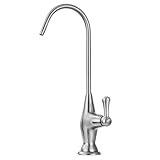 GICASA Stainless Steel Filter Drinking Water Purifier Faucet, Beverage Faucet Water Filtration Faucet Brushed Nickel