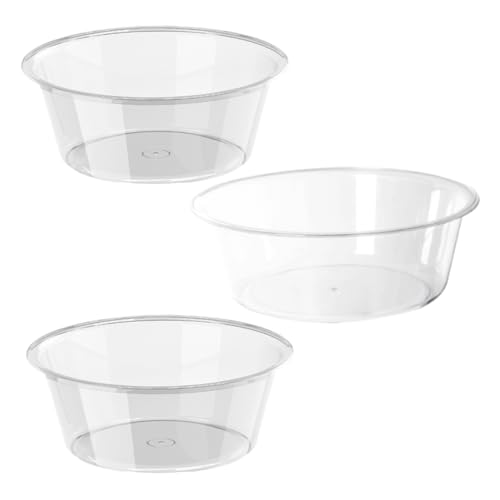 UTHCLO 3pcs Footbath Foot Soak Tub Plastic Wash Basin for Bo