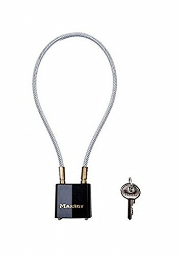 Master Lock 99DSPT 2 Pack 14in. Steel Cable Gun Lock Keyed Different Padlock