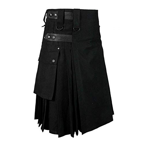 Plus 5XL Nueva Ropa de Caballero gótico Victoriano para Hombres Adultos Falda...