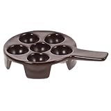 AUTSUPPL Plato Redondo para Hornear Caracoles de con Base Ergonómica Apto para Horno Nevera y Lavavajillas para Uso Doméstico y Restauración Color Aleatorio Color Aleatorio