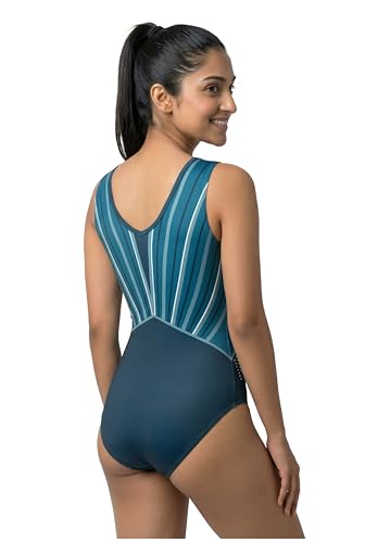 Image of IKAANYA Girls /Women Sleeveless Leotard - Ideal for Gymnastics, Dance, Yoga, Acrobatics or Performance (Toddlers, Kids, Adults)