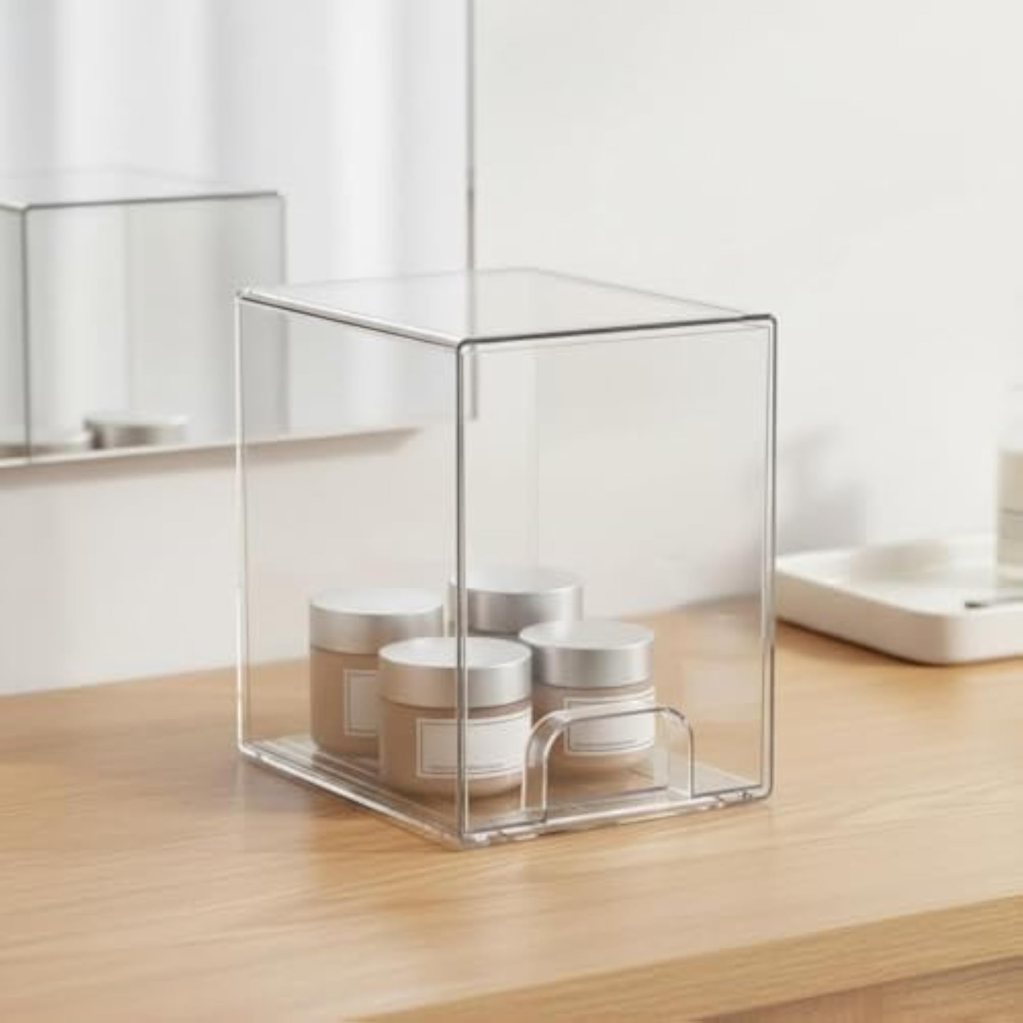 Stackable Storage Drawer Desktop Organizer for Cosmetics