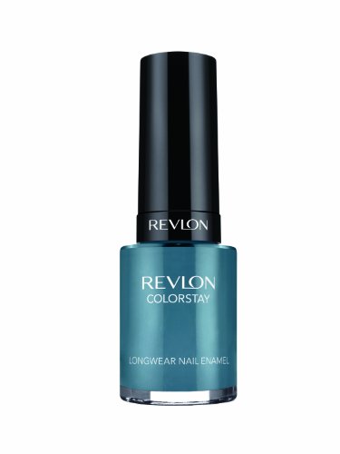 REVLON Colorstay Nail Enamel, Blue Slate, 0.4 Fluid Ounce