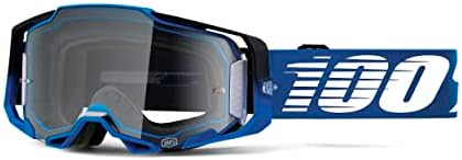 100% ARMEGA Premium Protective Sport Goggles with Ultra HD Lens & Nose Guard (Rockchuck - Clear Lens)