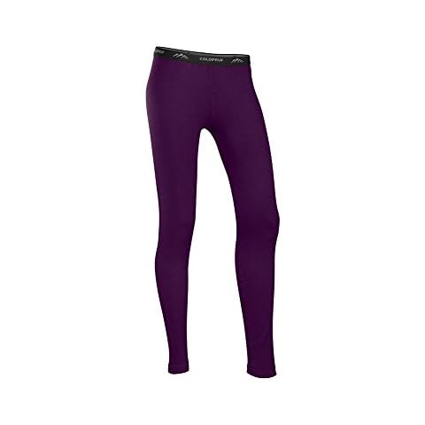COLDPRUF Women's Platinum II Activewear Ankle Length Pant, Eggplant, X-Large Cover