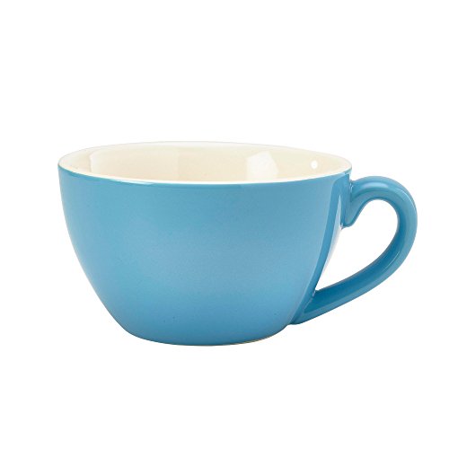 Genware Bowl Shaped Cup Blue 6oz/170ml, Single