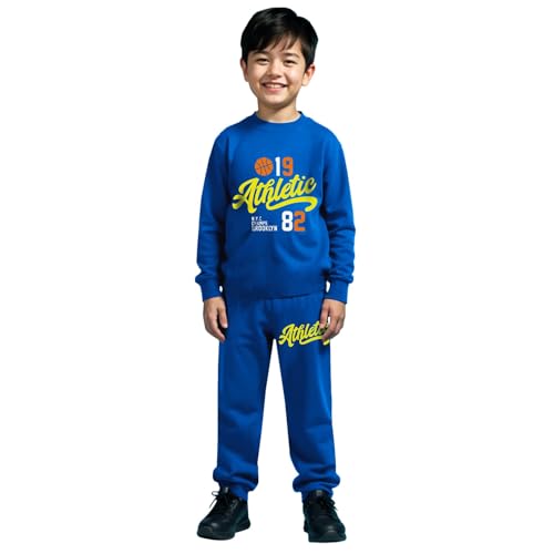 Image of Trampoline Boys Printed T-shirt and Trackpant set Pack of 1