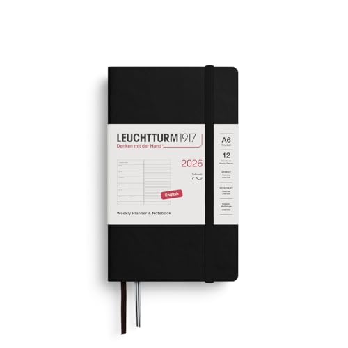 LEUCHTTURM1917 EB[N[蒠 & 蒠|Pbg(A6) 2026N \tgJo[ 12 ubN p 372692