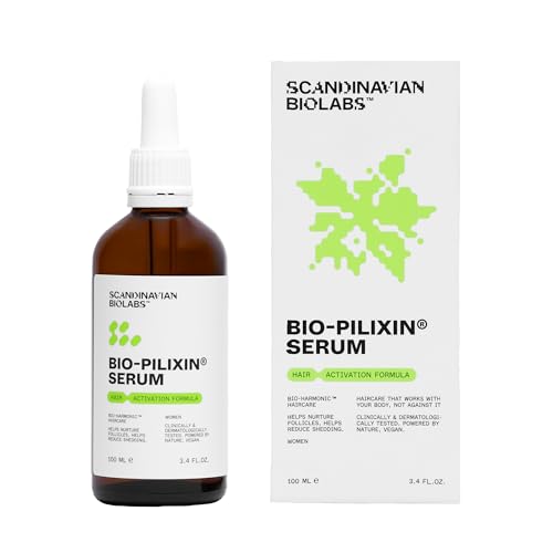 Scandinavian Biolabs | Suero de crecimiento del cabello para mujeres | Tratamiento para el crecimiento del cabello | Disminuye la caída del cabello, mejora el crecimiento del cabello