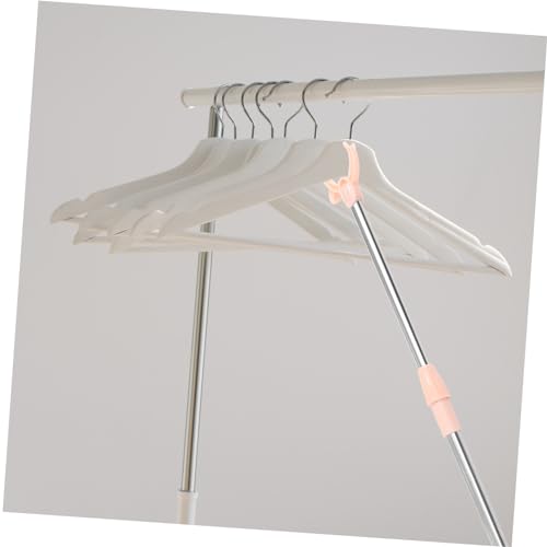 Poteau de vêtements rétractable de séchage intérieur accessoire pratique 2pc
