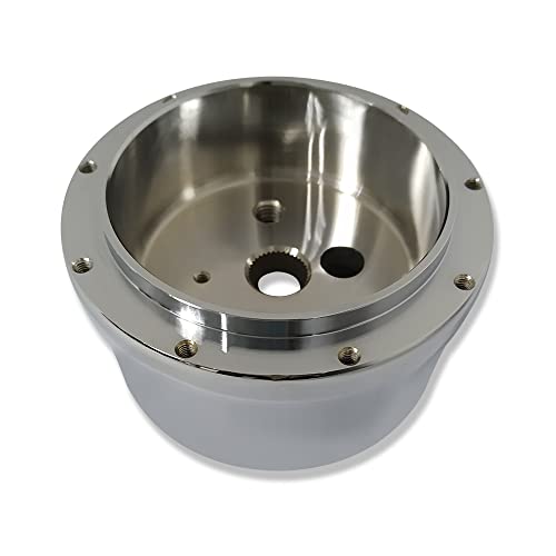 Demotor Performance 28" Tilt Manual Steering Column With 9-Hole Wheel Adapter No Key Natural Finish #TOP4