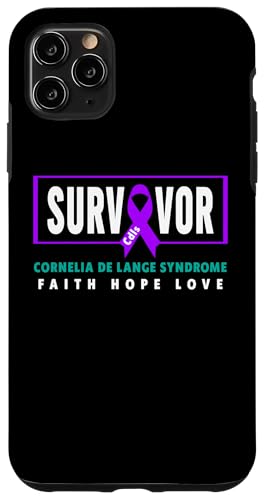 Cdls Survivor - Cornelia De Lange�ǌ�Q CdLS Awareness �X�}�z�P�[�X iPhone 11 Pro Max �p