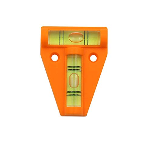 Urben Life Nivel De Burbuja Pequeño, Mini Nivel De Burbuja Inastillable Impermeable Nivel T Nivel De Burbuja para Muebles