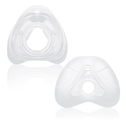 2 Packs Replacement Nasal Cushion for AirFit N20 Mask Reliable Seal & Perfect Fit for Nasal Mask Cushion-Accessories Replacement Supplies (Large)