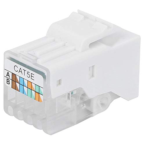Fafeicy 3pcs RJ45 Módulo Cat5e Herramienta de Conector COMPUTADOR Computer Networks Adaptador de Socket para Ingeniería de Redes