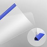 Fächermappe 20 Stücke A4 Dokumentenmappe Ordnungsmappe Sliding Bar Binder Transparent Bericht Abdeckungen Ordner für Büro, Zuhause, Schule Dokumente Klassifizierung