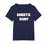 Sheetz Run Funny Pennsylvania PA Meme T-Shirt, Women's Plus, Navy Blue, 3X