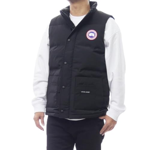 [カナダグース] ダウンジャケット コート フリースタイル クルー ベスト ダウンベスト ブラック メンズ 4159M 9061 FREESTYLE CREW VEST BLACK S [並行輸入品]