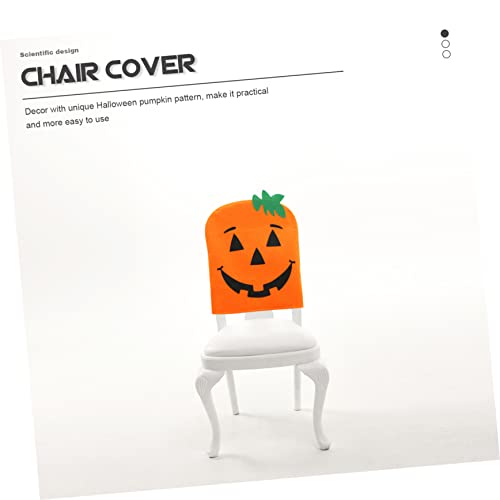 Housse de chaise citrouille pour protéger dossier et décorer vos chaises - 3