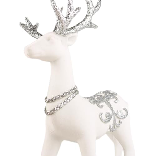 Lotus Hills 2Pcs Elegant Christmas Reindeer Decorations thumb #5