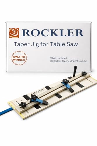 Rockler Taper Jig/Straight Line Jig - Power Tool Accessory Jigs