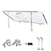 Produktbild ZINNZGREEN Solarpanel Halterung | Aufständerung für Solarmodule |Photovoltaik Aufständerung | Montageset | Solar Dachhalterung| 39cm ~ 67cm individuell verstellbar | Flachdach, Wand, Wohnmobil