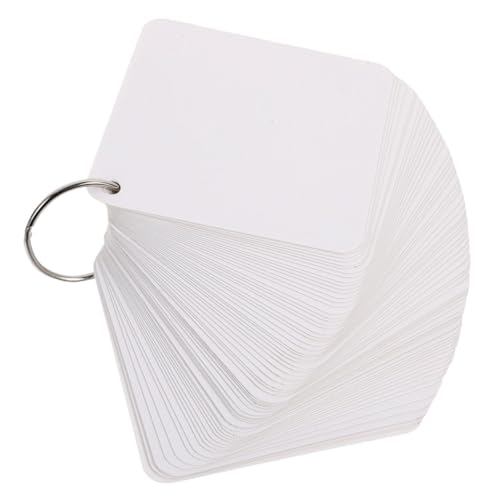 Cartes mémoire vierges en papier lisse supérieur fiches bristol d'exception pour DIY