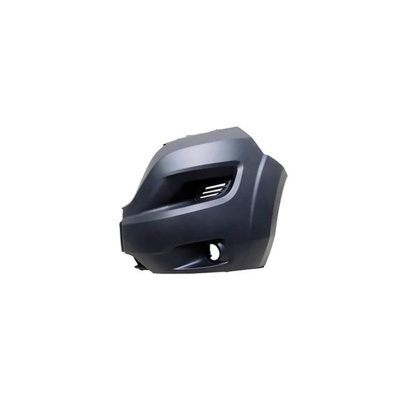 Crosse de pare-choc avant gauche noir avec trou pour anti-brouillard compatible avec Fiat Ducato depuis 2014