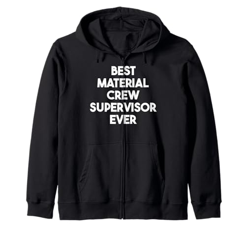 Mejor Supervisor de Equipo de Material Sudadera con Capucha