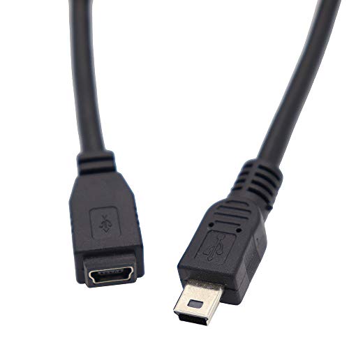 ViViSun USB2.0-Mini BP[u USB2.0-Mini B to Mini B 5PINTcP[u IXtoX ~jBRlN^ IX|~jBRlN^ Xi~jBpj f[^]&[dΉ (0.5)