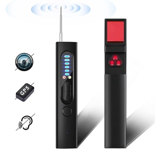 Image of Hidden Camera Detector, Anti-Spy Detector, Hidden Device GPS Detector, Camera Detector, Bug Detector, Privacy Protector, Signal Scanner for Hotels Office Home Travel, 5 Levels Sensitivity (B72)