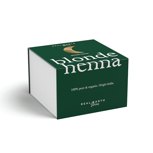 Real Earth Henne Capelli 250g 100% Naturale. Hennè Tinta Nero Rosso Biondo Cenere Castano Scuro Marrone Freddo Rame - Prodotto in India