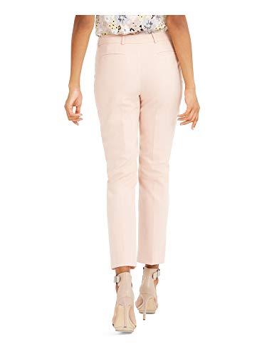 Calvin Klein Women's Petite Straight-Leg Dress Pants Pink Size 6P2