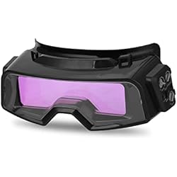 Careta Para Altas Temperaturas Pantalla Soldar Automática Weytoll Gafas de Soldadura para Protección de Ojos de Soldadura con Oscurecimiento Automático para TIG MIG MMA Gafas de Soldadura Profesionales