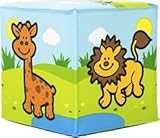  Teddies 00511003,Kostka Moje první zví?átka 7x7cm