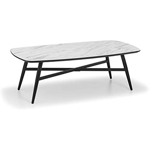 Julian Bowen Caruso White Marble Coffee Table Cover