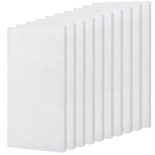 10-Pack Replacement Pre-Filter Cotton for Solder Smoke Extractor, Compatible with Soldering Fume Absorber, Portable Air Filter Refills, Level 1 PM50 Filtering Layer - by TTDMK