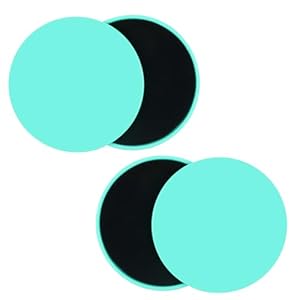 4 PCS Discos de Deslizamiento Deslizante,Ejercicio Disco de Deslizamiento Deslizante Fitness Fitness Slider Core para Yoga Pilates Full Body Workout(Verde)