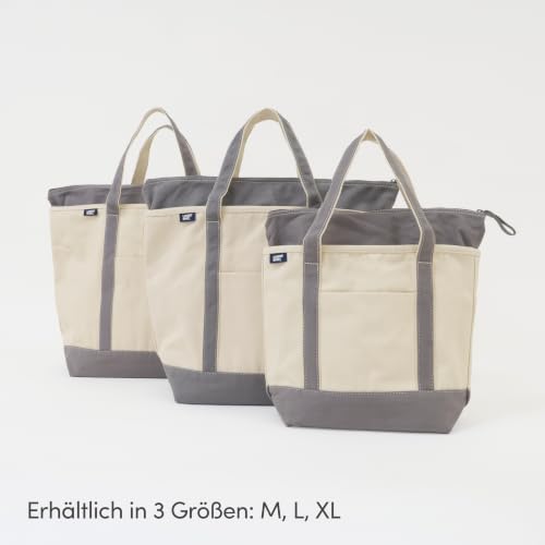 Image of Lands' End Zip Canvas Tote