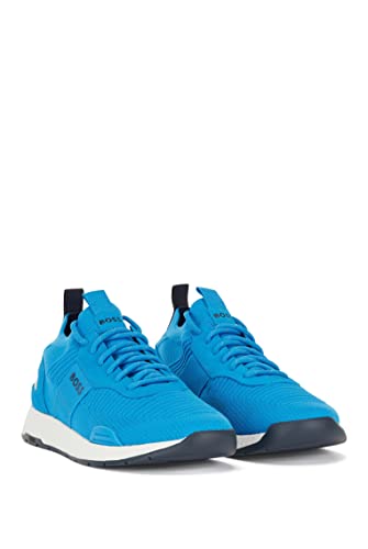 BOSS Herren Mesh-Mix Laufschuhe Sneaker, Sky Captain Navy, 40 EU – Ansicht 5