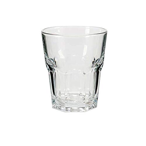 Vasos Cristal Agua Juego de Vasos de Agua Resistentes Vaso Cristal Agua Sidra vajillas Completas y Modernas Apto para lavavajillas Tapas Rioja (6 Vasos)