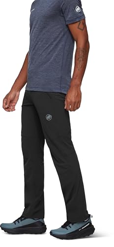 Mammut Runbold IV Pants Men | Wanderhose für Herren, Outdoor Kleidung, Für Hiking und Trekking | 48, Schwarz, Kurz