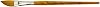 Silver Brush Limited 2012S Golden Natural Ribbon Striper Brush for Watercolor, Oil, and Acrylic, Size 1/2 Inch, Short Handle
