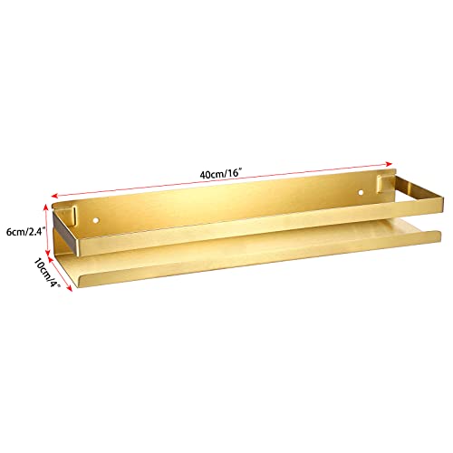 IGNPION Corner Bathroom Shelf, Stainless Steel Wall Mounted Storage Organiser Caddy for Kitchen Hotel - Image 3