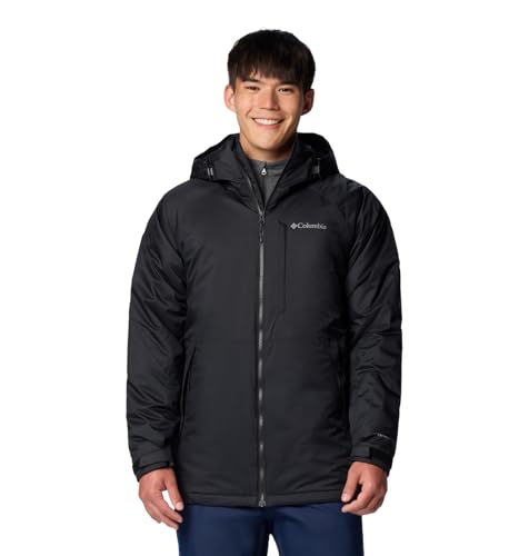 Columbia Men's Snowy Summit Jacket, Black, Large