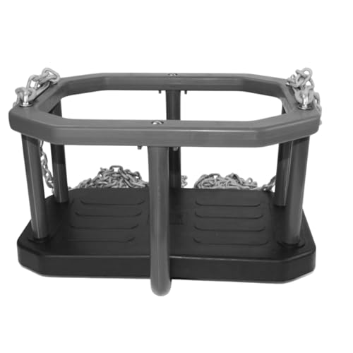 Altalena in gomma con catene, 3 m, per bambini fino