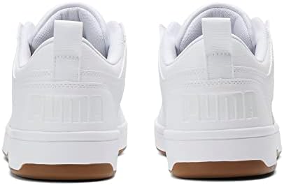 PUMA Men's REBOUND LAYUP LOW Sneaker, Puma White-Puma White, 11.5 | Image 2