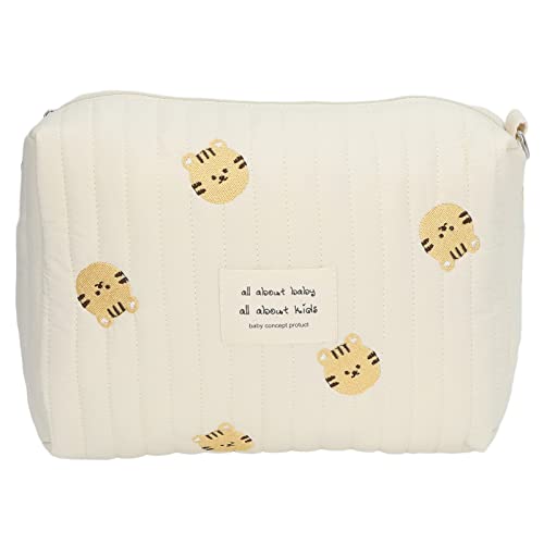 Bolsa organizadora de pañales de algodón suave miniatura 1