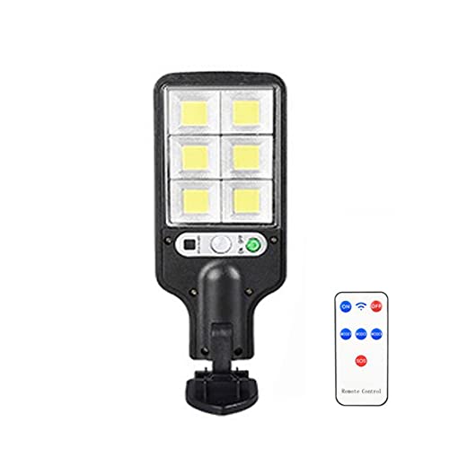 Solarleuchten Outdoor Solarlampe mit 3 Lichtmodus wasserdicht Bewegungsmelder Sicherheitsbeleuchtung für Garten Weg Hof (42LED+Fernbedienung) Cover